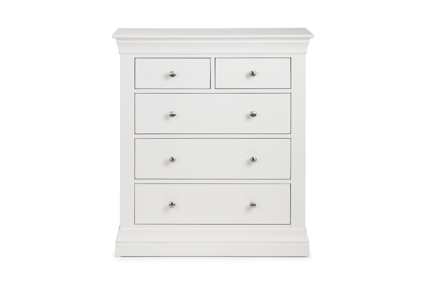 Clove Chest White 3+2 Drawer