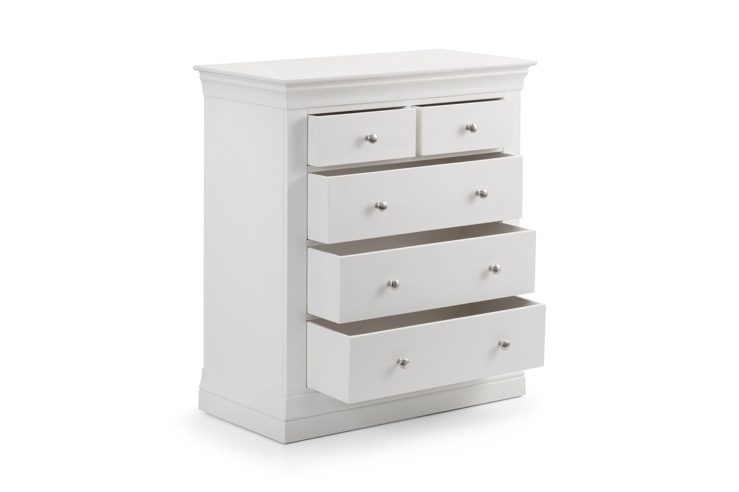 Clove Chest White 3+2 Drawer