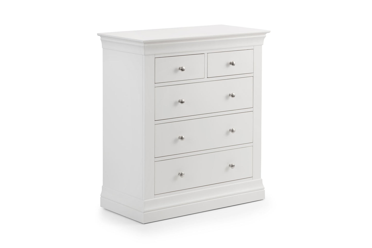 Clove Chest White 3+2 Drawer