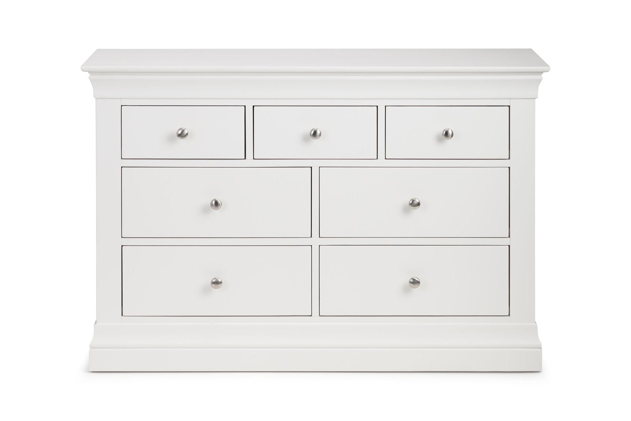 Clove Chest White 4+3 Drawer