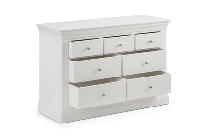 Clove Chest White 4+3 Drawer