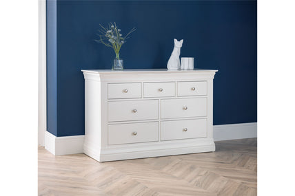 Clove Chest White 4+3 Drawer