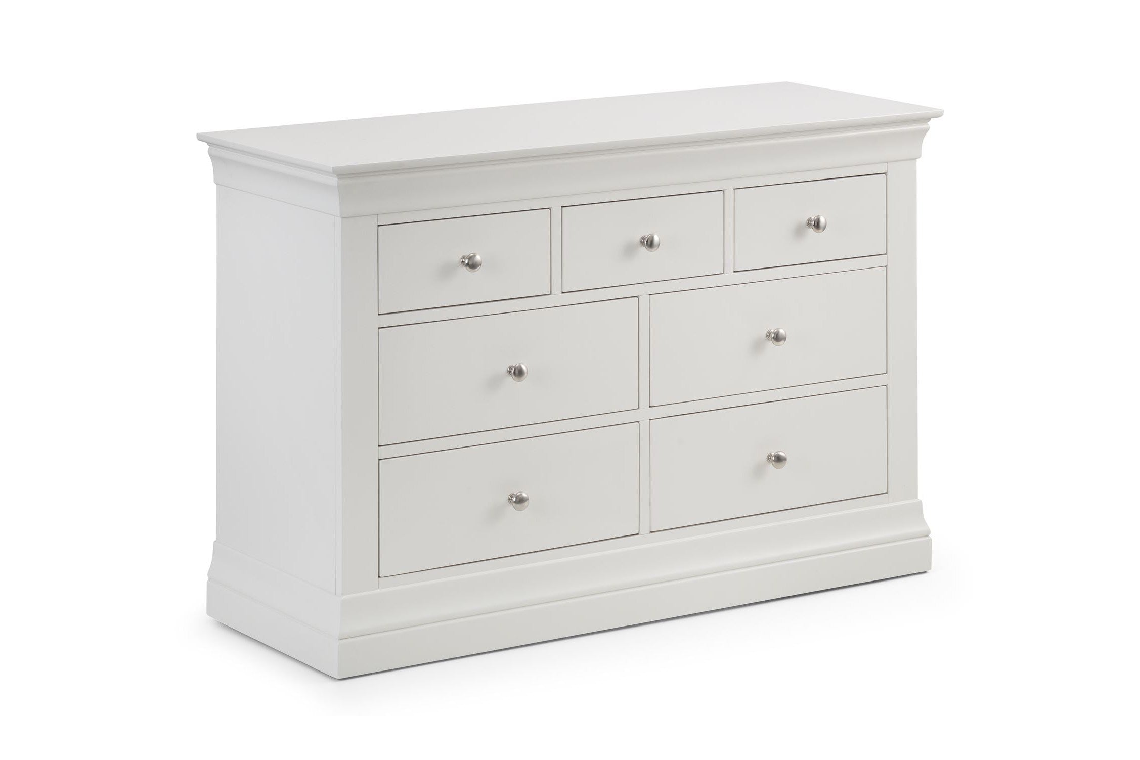 Clove Chest White 4+3 Drawer