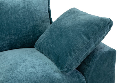 Colbee Sofa Teal Large Corner