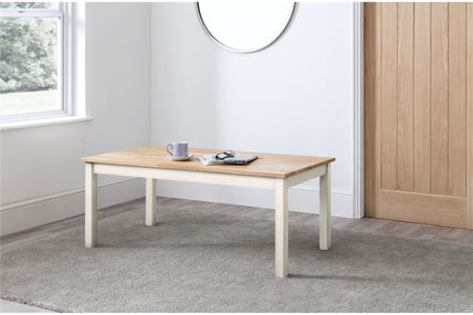 Connie Coffee Table Ivory/Oak