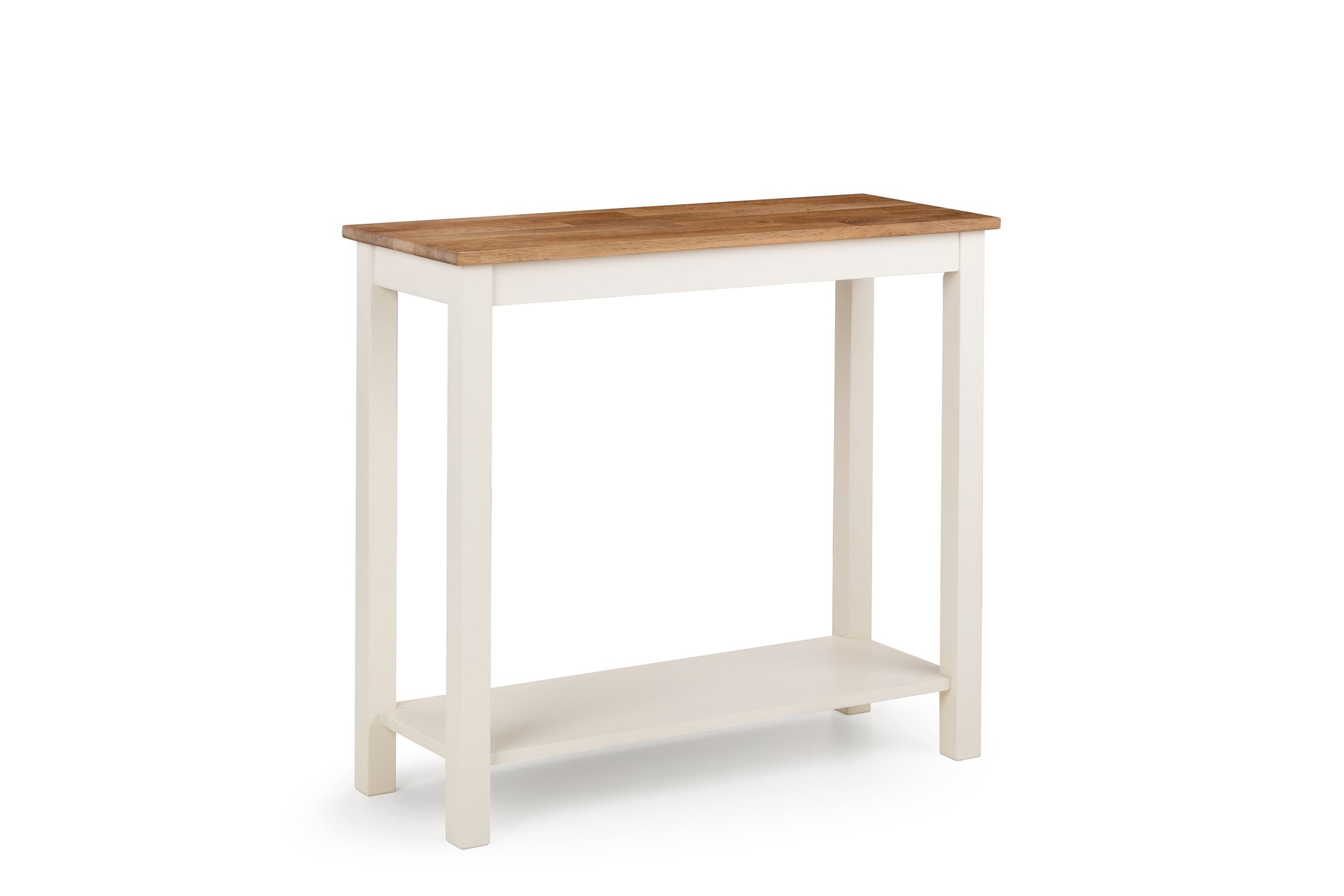 Connie Console Table Ivory/Oak