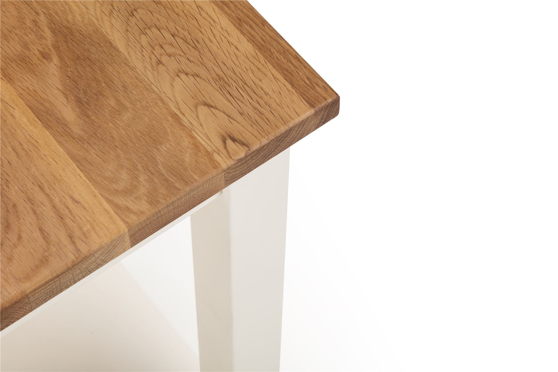 Connie Side Table Ivory/Oak