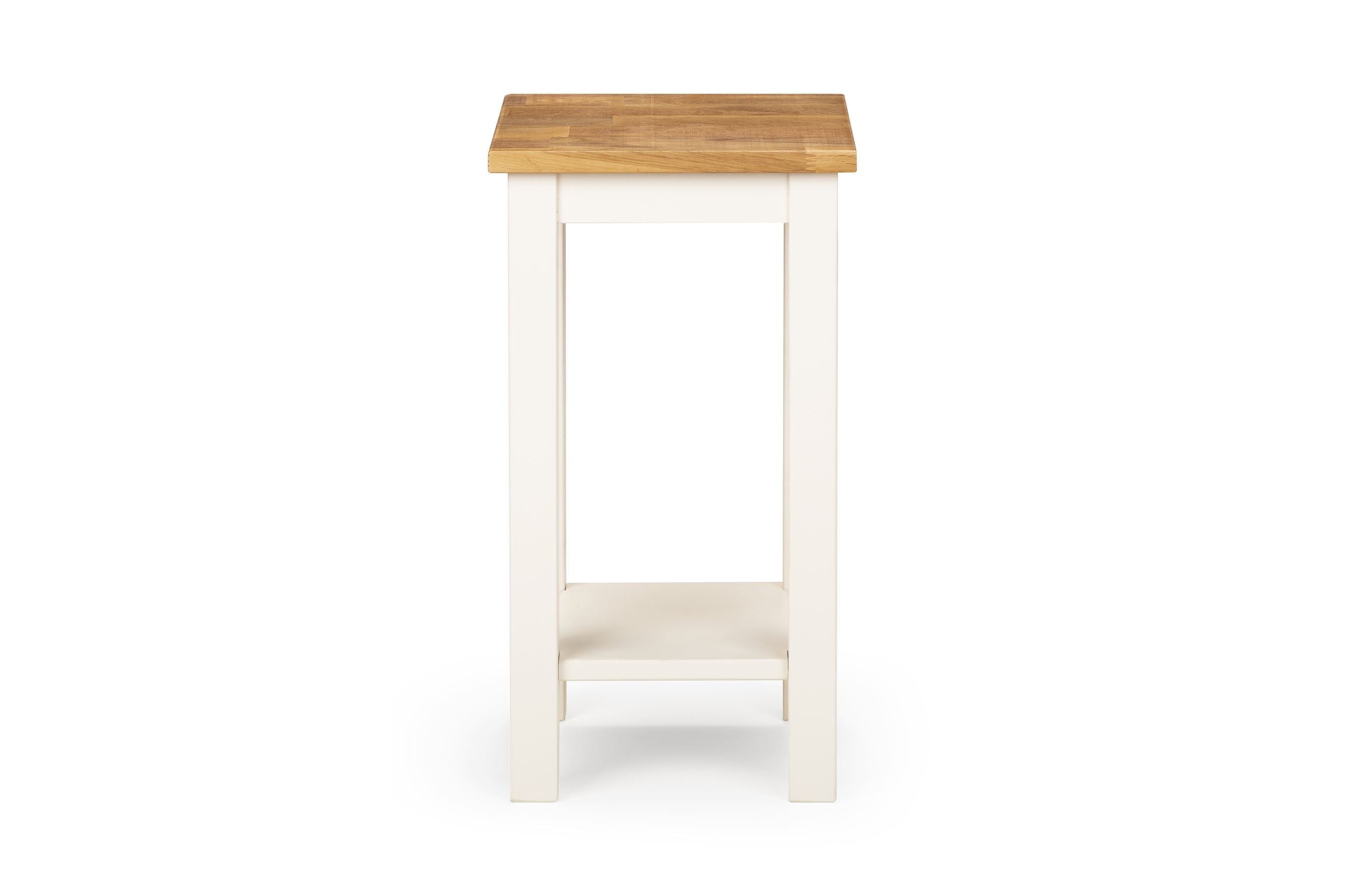 Connie Side Table Ivory/Oak