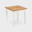 Connie Lamp Table Ivory/Oak