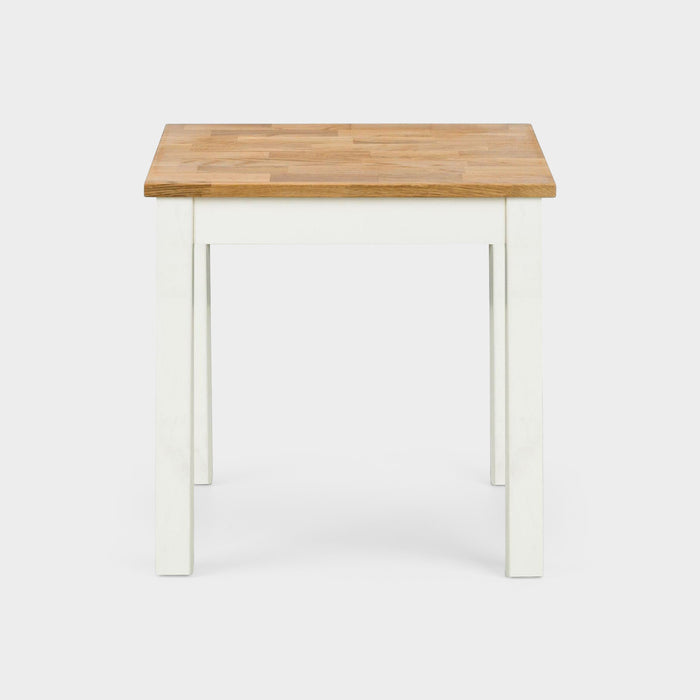 Connie Lamp Table Ivory/Oak