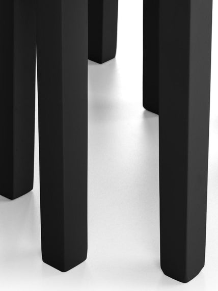 Coral Nesting Side Tables Black and Oak