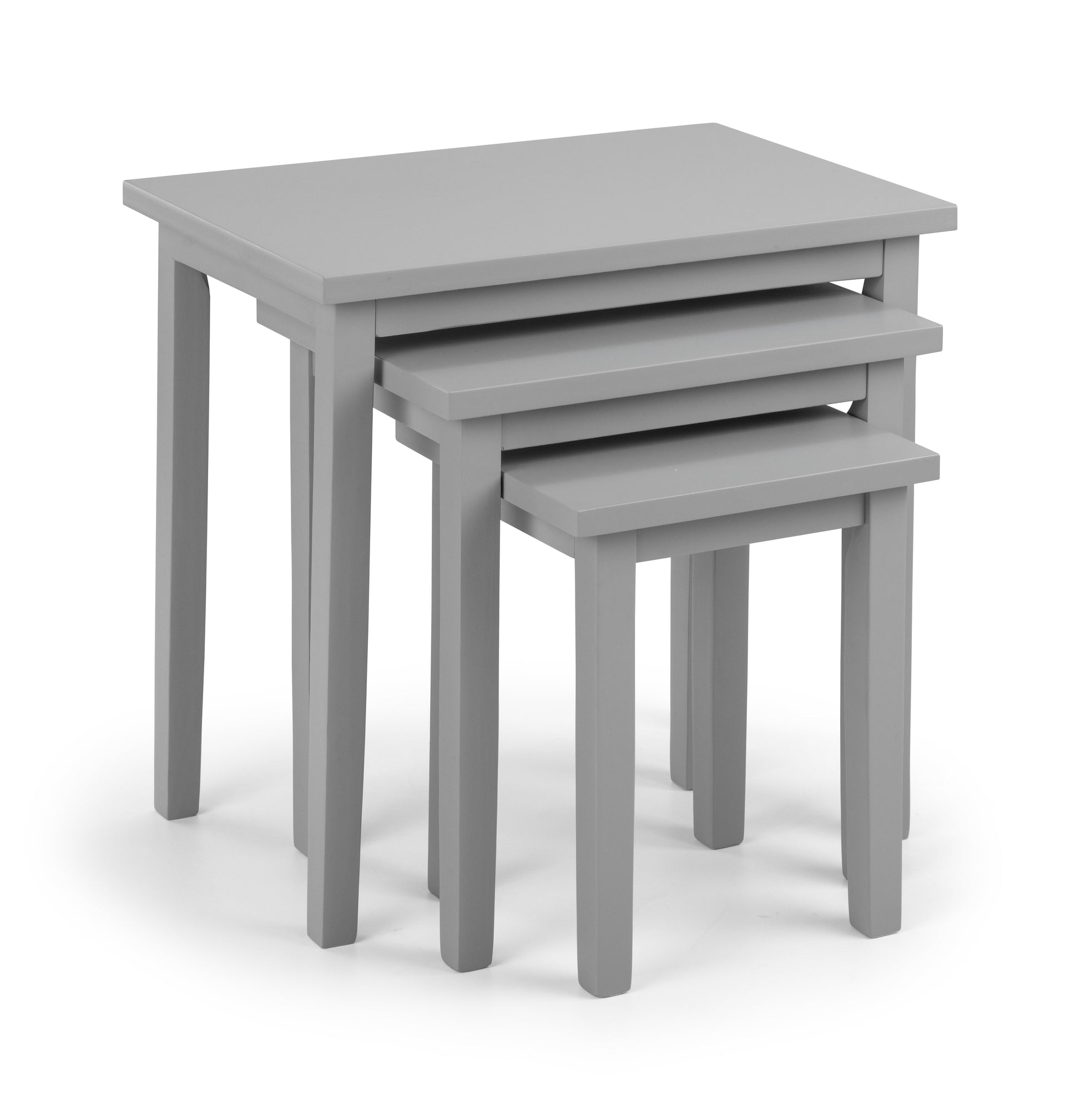 Coral Nesting Side Tables Grey