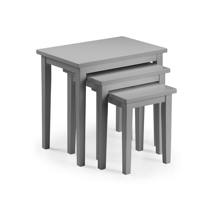 Coral Nesting Side Tables Grey