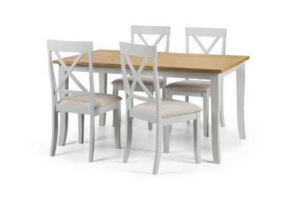 Dara Dining Table Grey/Oak