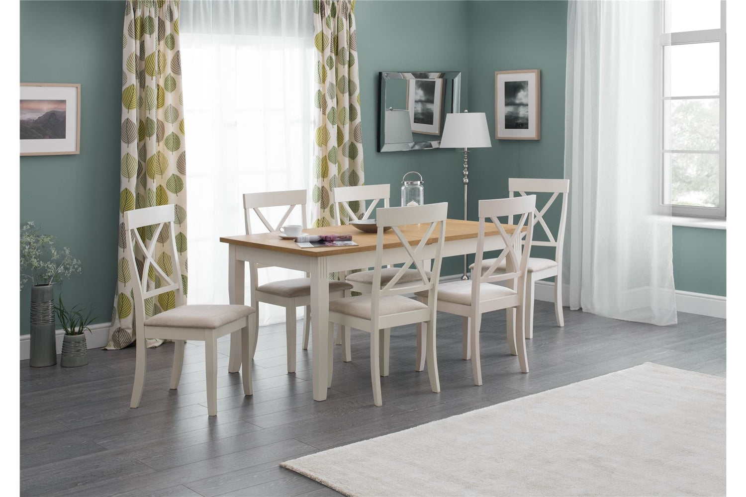 Dara Set of 2 Chairs Ivory