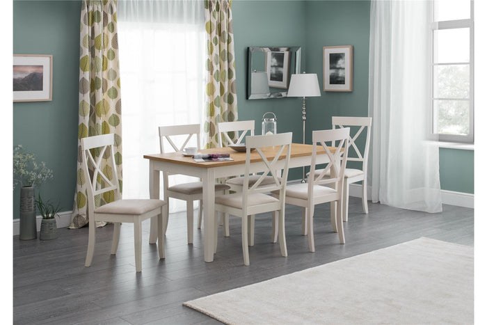 Dara Set of 2 Chairs Ivory