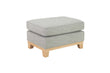 Delta Sofa Grey Footstool