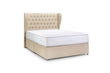 Doria 4 Drawer Bed King Tweed Natural 4 Drawers