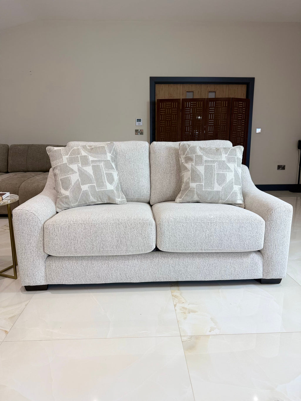 Sequoia Sofa Beige 2 Seater