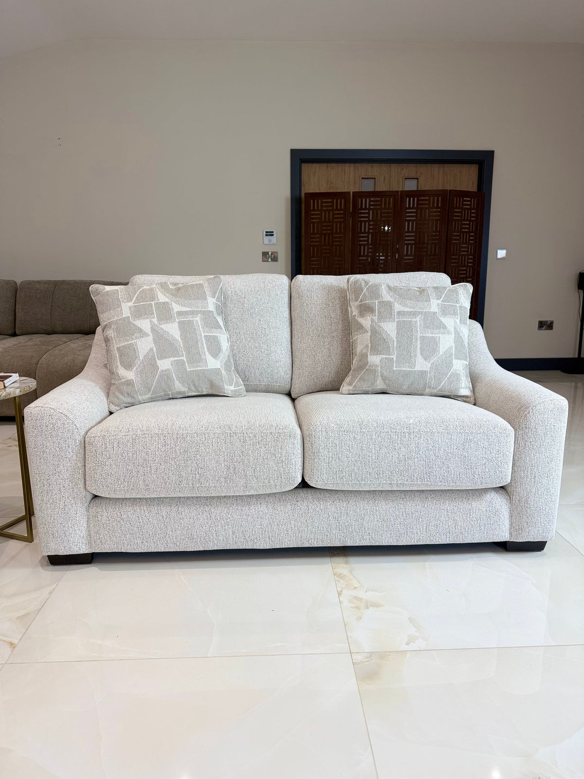 Sequoia Sofa Beige 2 Seater