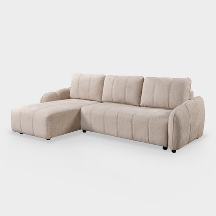 Evara Sofa Bed Universal Corner Beige