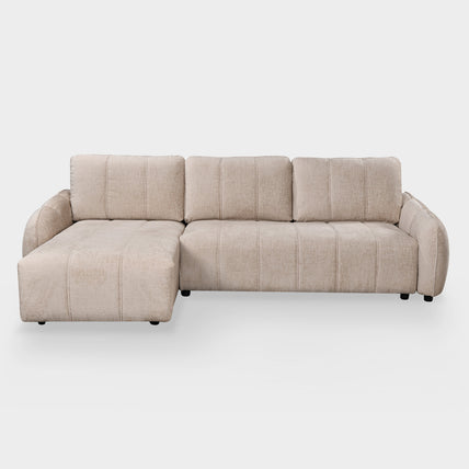 Evara Sofa Bed Universal Corner Beige