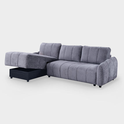Evara Sofa Bed Universal Corner Graphite