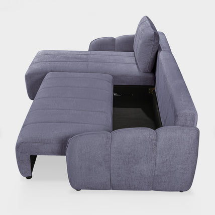 Evara Sofa Bed Universal Corner Graphite