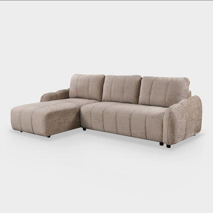 Evara Sofa Bed Universal Corner Mushroom