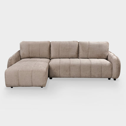 Evara Sofa Bed Universal Corner Mushroom
