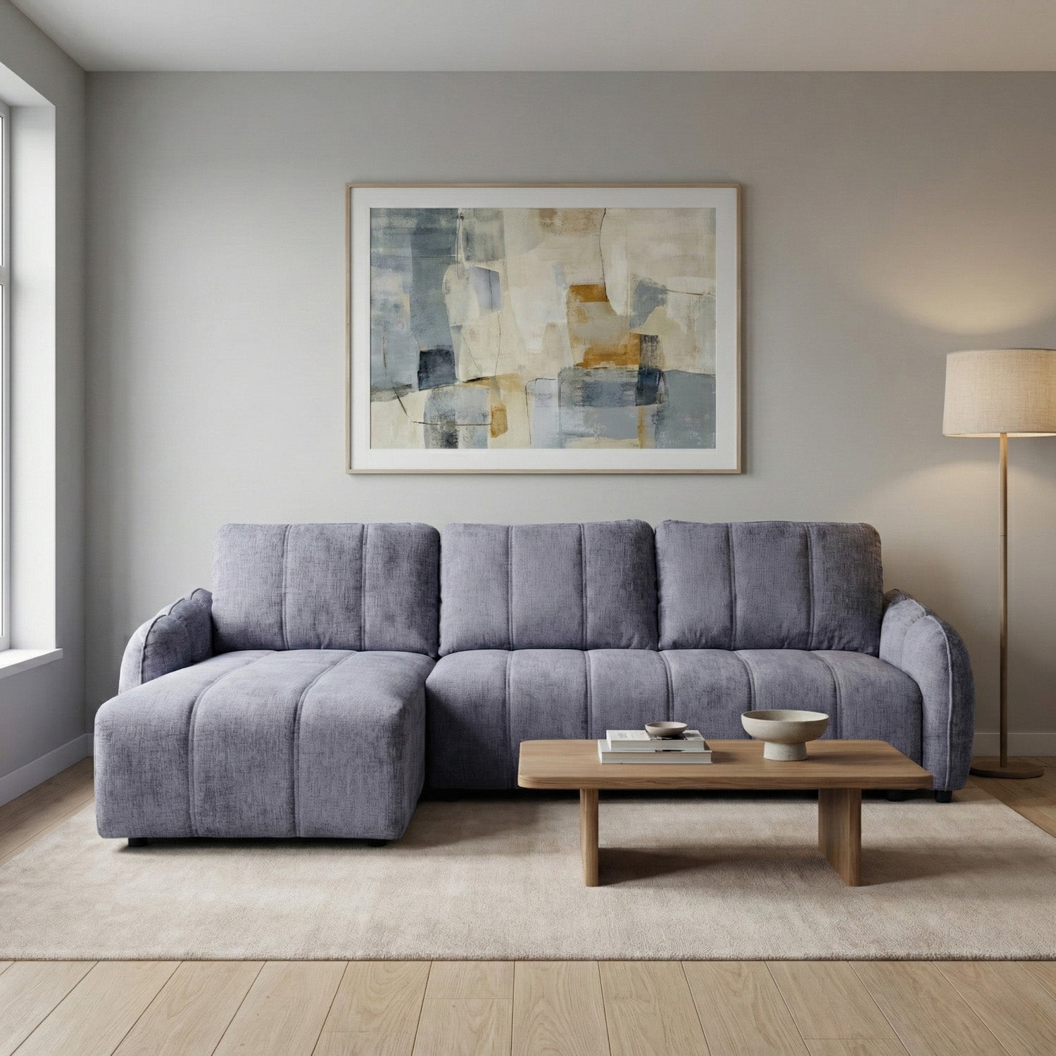 Evara Sofa Bed Universal Corner Graphite