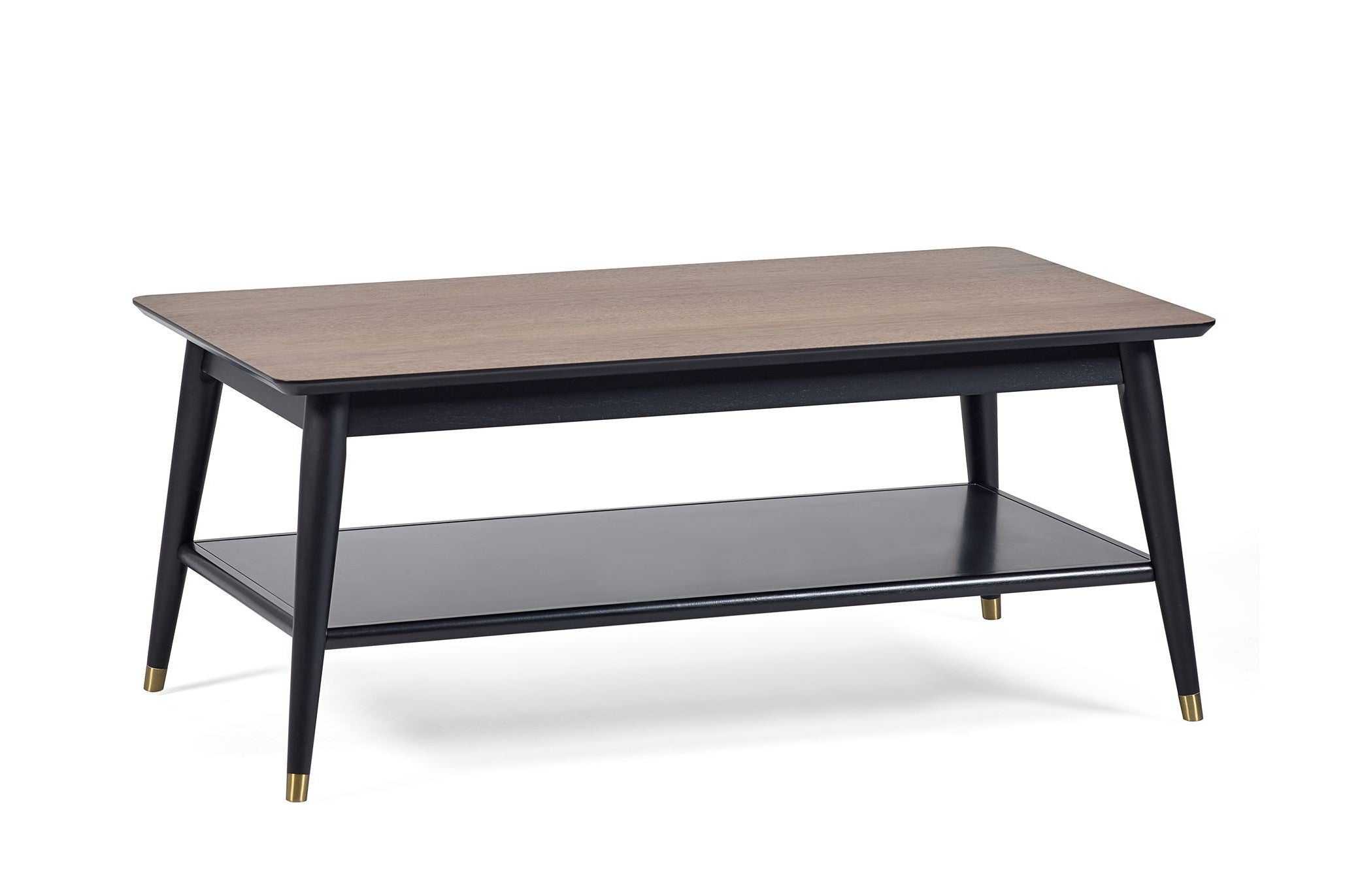 Flavia Coffee Table Black/Walnut