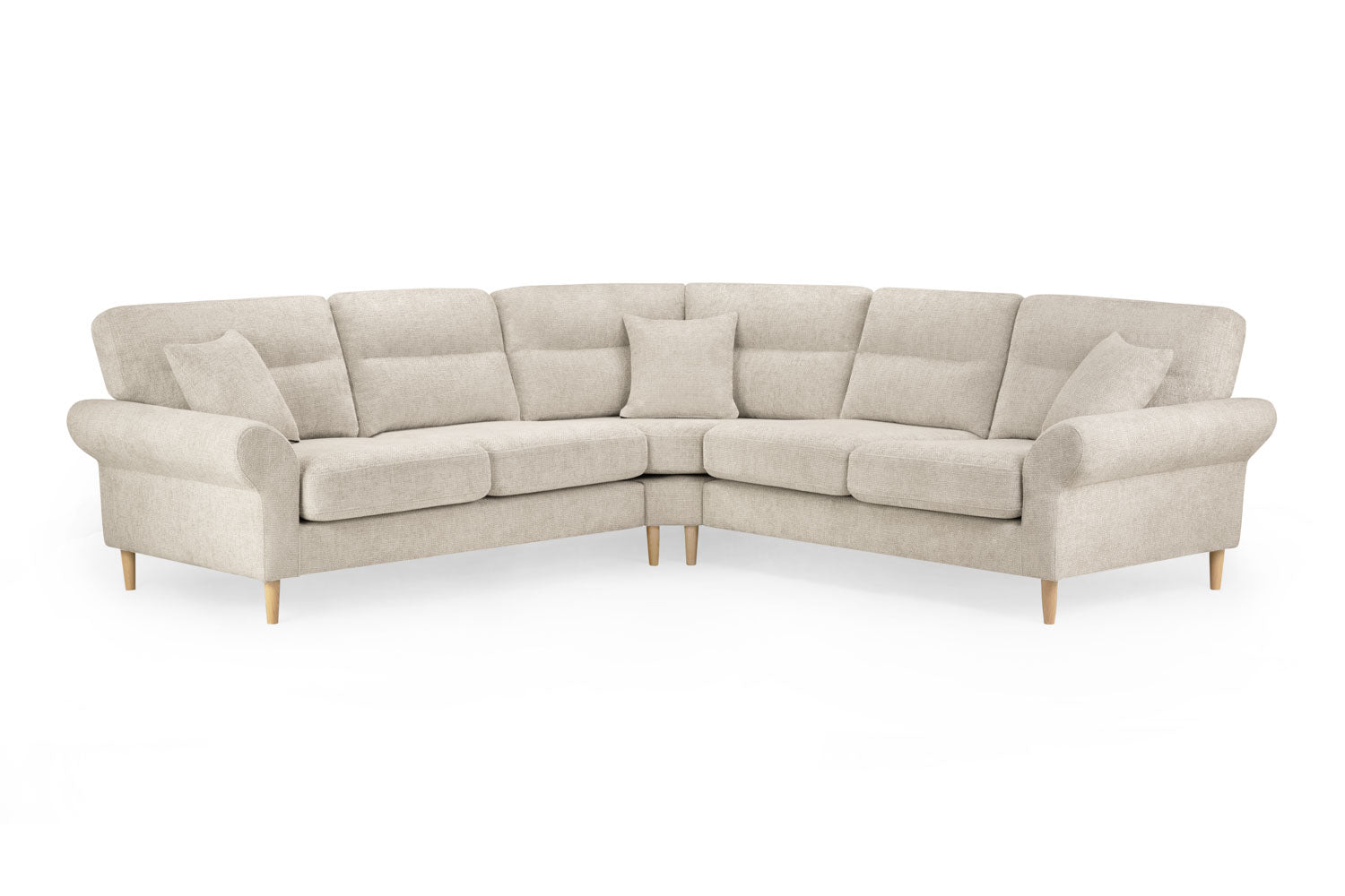 Florence Sofa Beige Large Corner