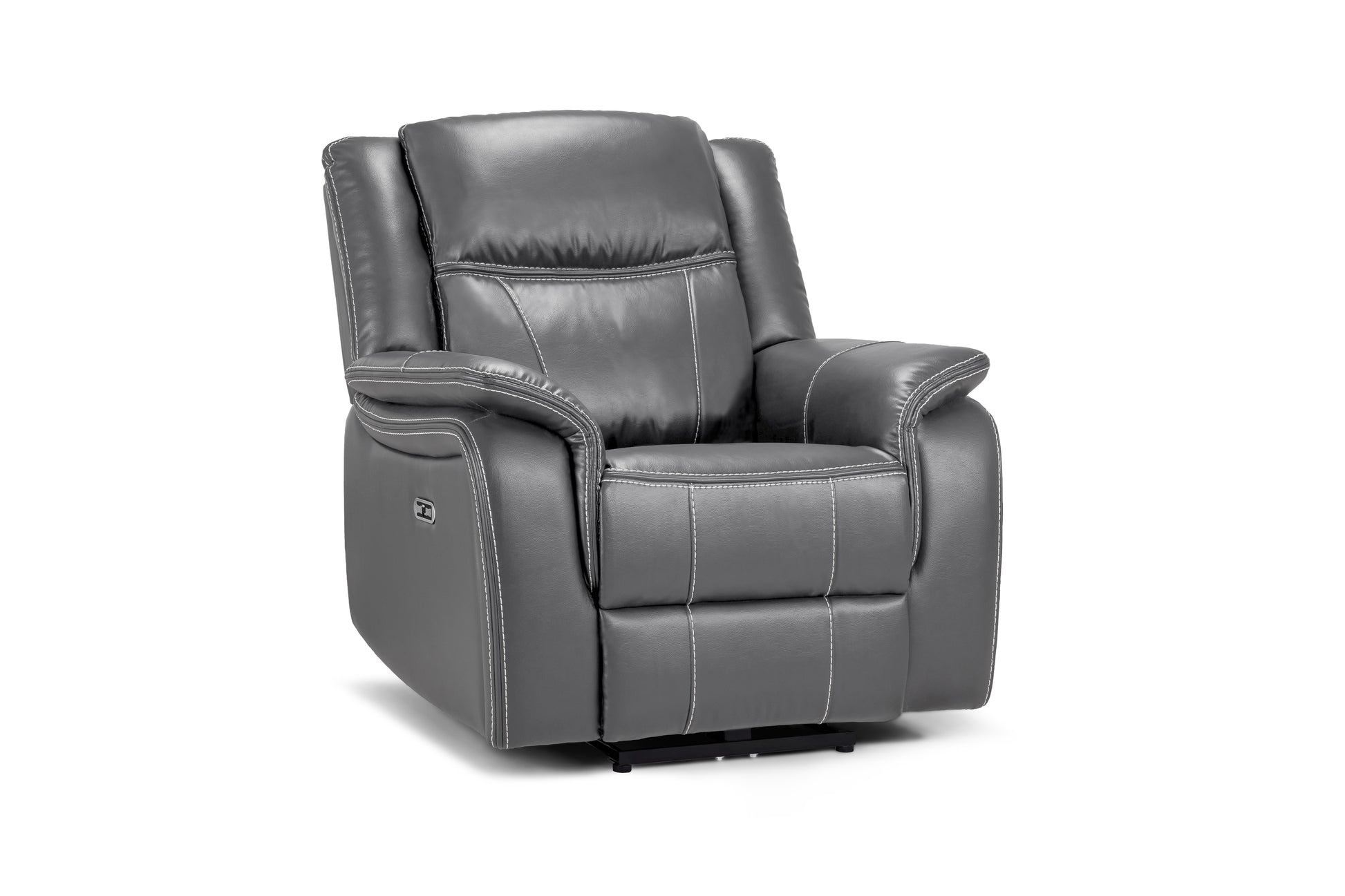 Galaxy Tech Recliner Sofa Grey Armchair