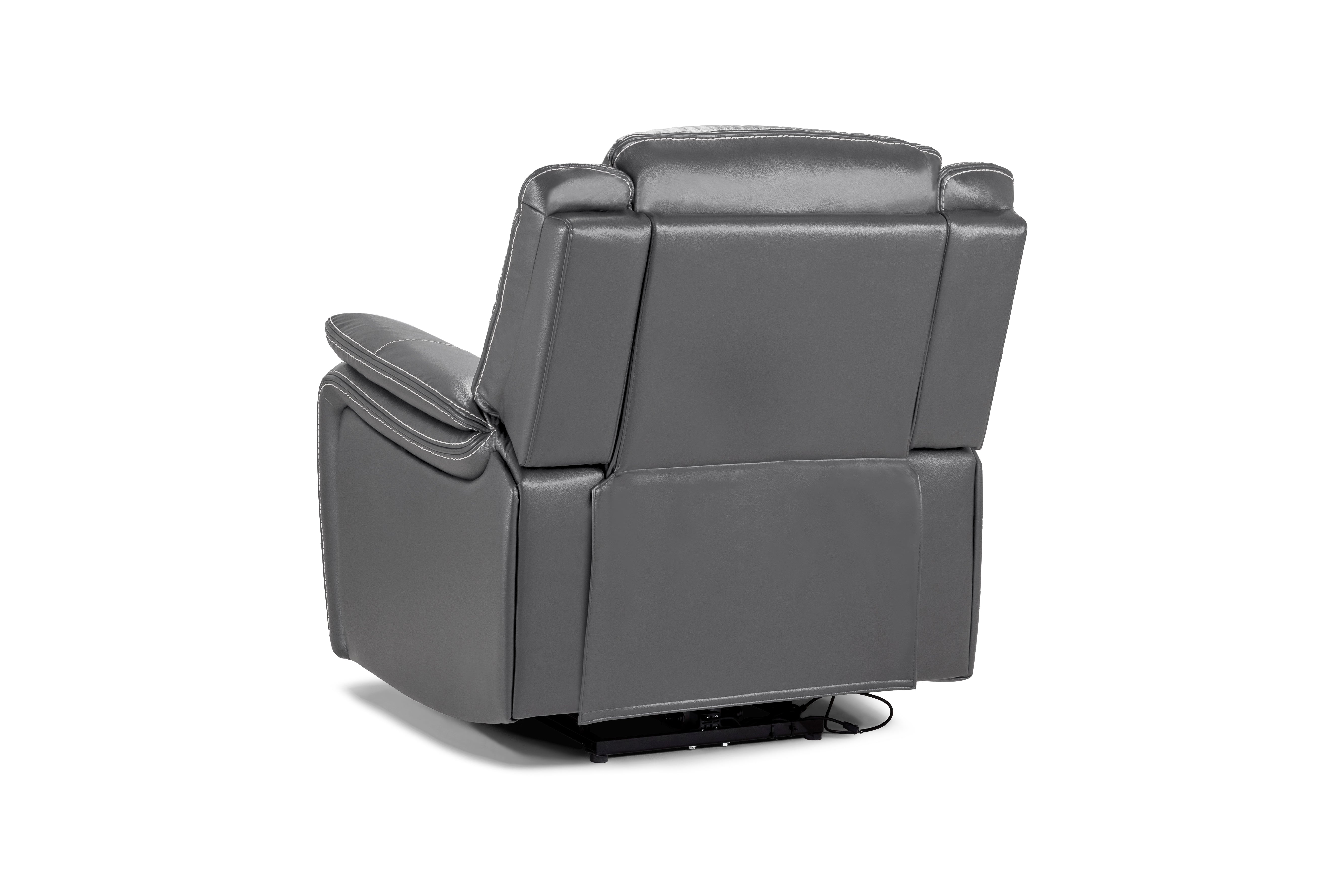 Galaxy Tech Recliner Sofa Grey Armchair