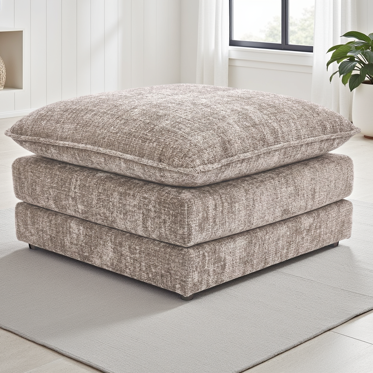 Solaya Sofa Beige Footstool