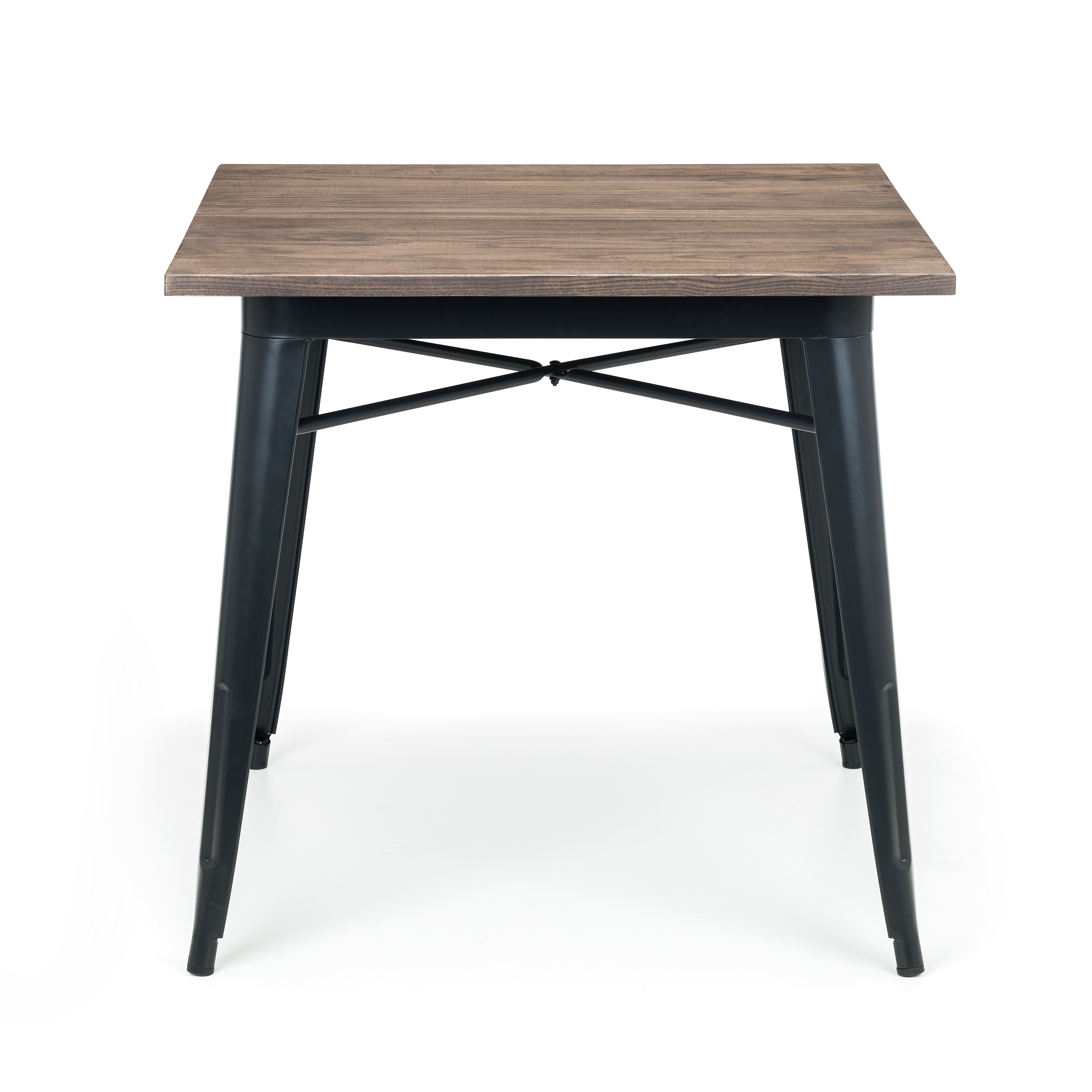 Grove Square Table Mocha Elm/Black