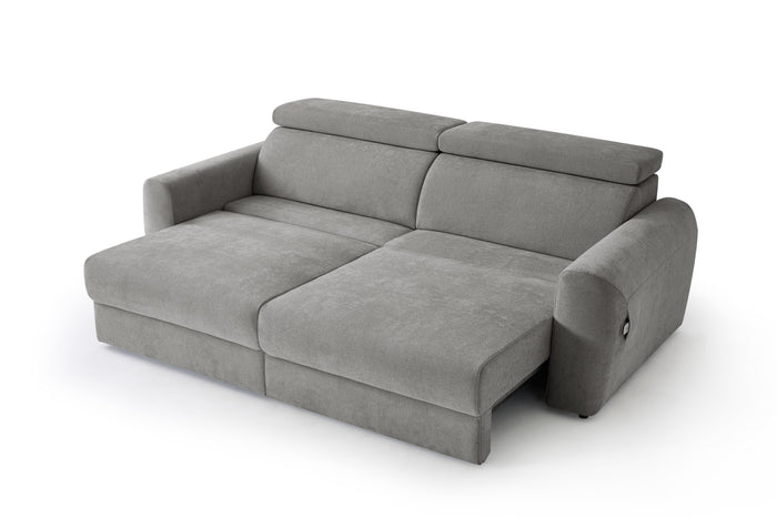 Dakota Electric Sofabed Grey 3 Seater