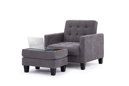 Halia Sofa Bed Dark Grey Armchair