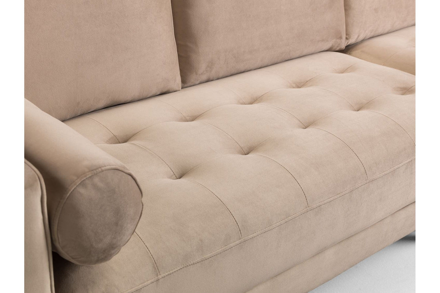 Harper Sofa Plush Beige 4 Seater