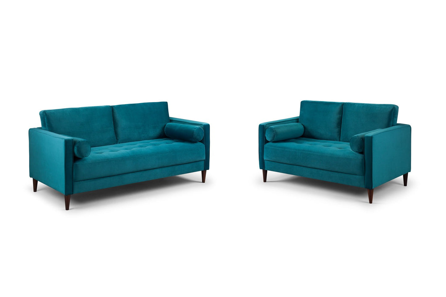 Harper Sofa Plush Teal 3+2 Set