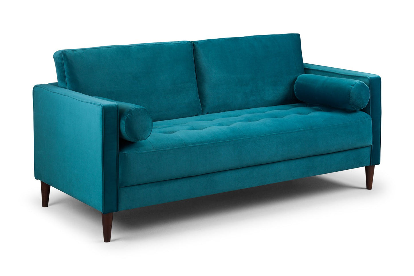 Harper Sofa Plush Teal 3 Seater