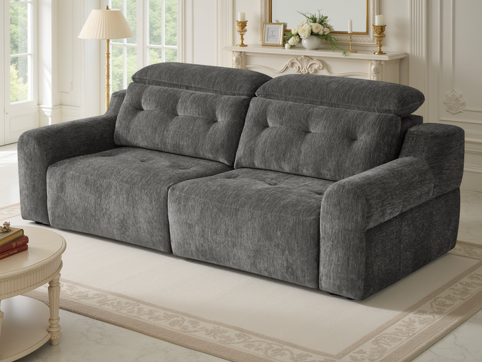 Harrison Electric Sofa Charcoal