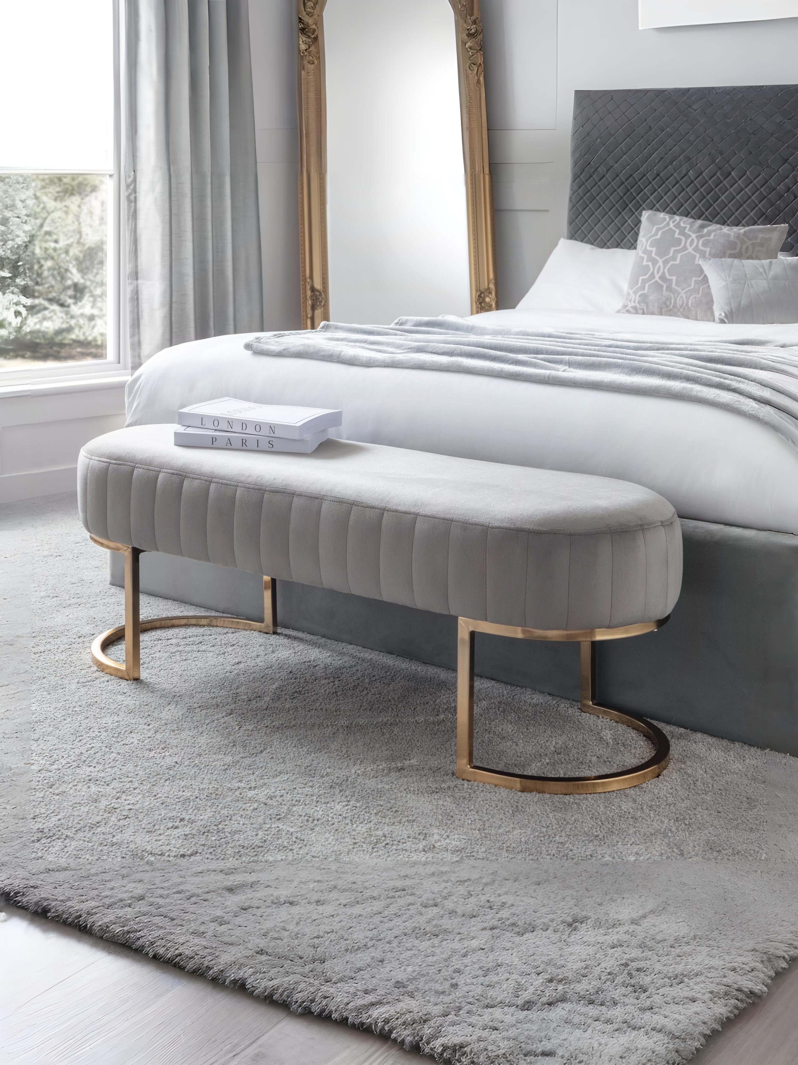 Hazelwood Bench Grey