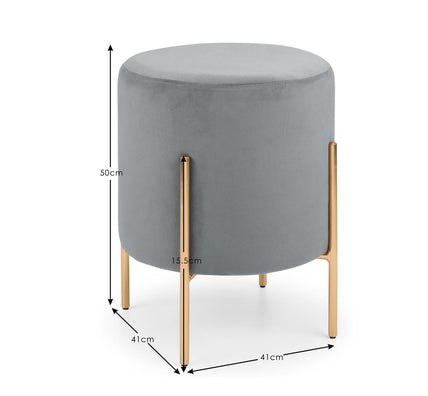 Hazelwood Stool Grey