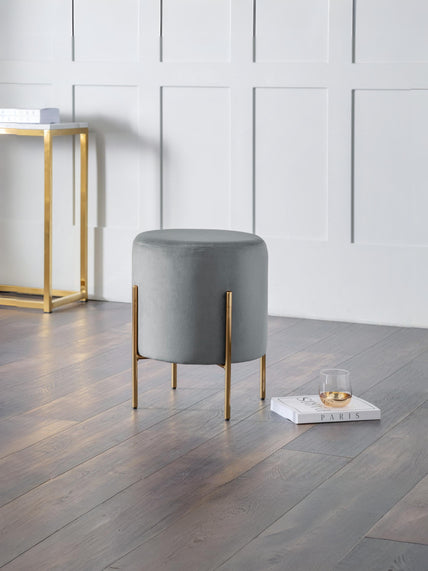 Hazelwood Stool Grey