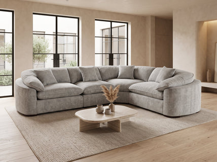 Gardenia Sofa Grey Large Corner