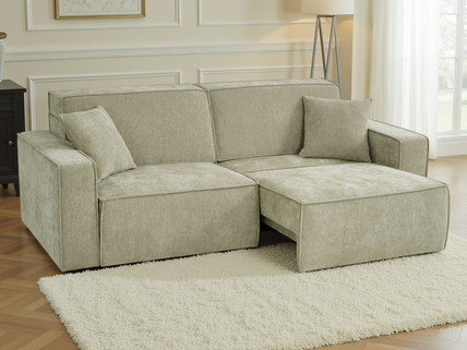 Houston Electric Sofabed Green 3 Seater