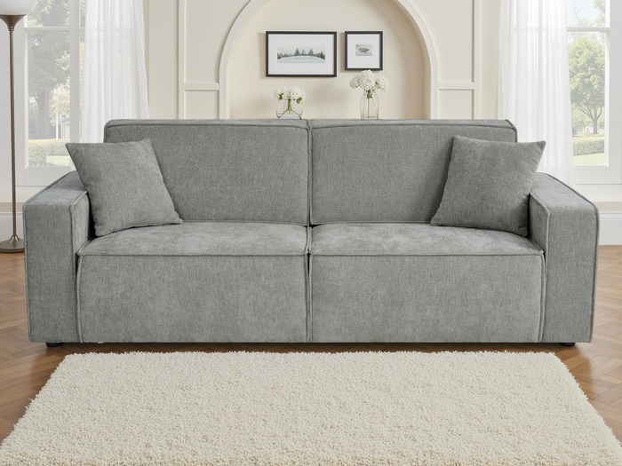 Houston Electric Sofabed Grey 3 Seater