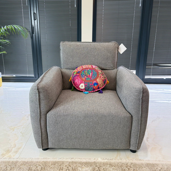 Ascot Sofa Grey Armchair